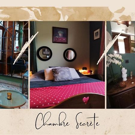 Maison D'Hote Les Notes Endormie Chambre Secrete Berzee Kültér fotó